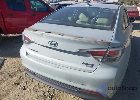 2016 Hyundai Sonata Hybrid Limited z USA, uszkodzony, nr VIN KMHE34L18GA019260